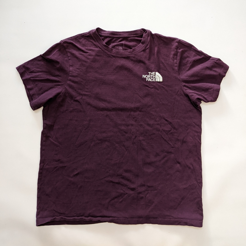 The North Face Purple T-Shirt, Women's Large - Picture 2 of 3